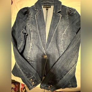 Denim Blazer Jacket